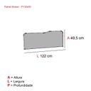 Ver imagem 2 de Painel Divisor Para Estacao De Trabalho P130X50 