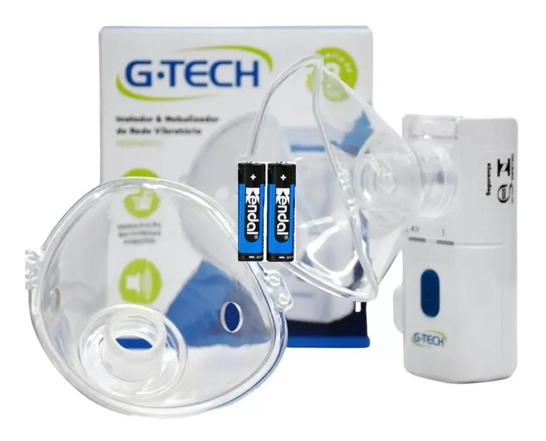 Nebulizador Inalador Sem Fio G-tech Nebmesh2 Adulto/infantil - 1