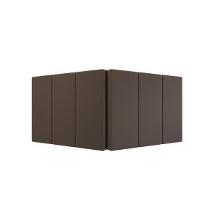 Cabeceira Cama de Casal Queen 1.60 Lisa - Gt Magazine:marrom
