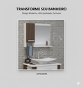Ver imagem 5 de Kit Gabinete Cuba e Espelheira 60cm para Banheiro Moderno:branco/rustico