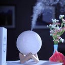 Ver imagem 3 de Umidificador Abajur Lua Cheia 3d Difusor Umidificador Ar Luminária Lua