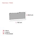 Ver imagem 2 de Painel Divisor Para Estacao De Trabalho P150X50 
