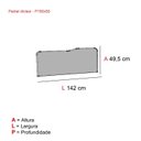 Ver imagem 2 de Painel Divisor Para Estacao De Trabalho P150X50 