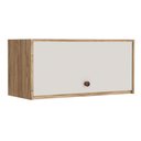 Ver imagem 6 de Armário de Cozinha Modulado Torino C/ 1 Porta Basculante 70cm Mel/off White - Movelbento