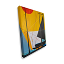 Ver imagem 3 de Mini Quadro Decorativo de Barco Veleiro em Linhas Retas