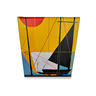 Mini Quadro Decorativo de Barco Veleiro em Linhas Retas - 6