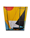Ver imagem 6 de Mini Quadro Decorativo de Barco Veleiro em Linhas Retas