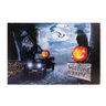 Quadro Iluminado o Corvo o Corvo para Decoração de Halloween - Cromus - 1un - 1