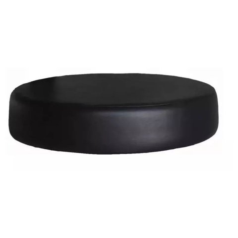 Assento Mocho para Cadeira Mocho, Banqueta Corino Preto 1523