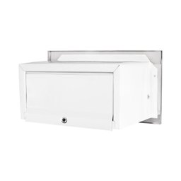 Mini Caixa De Correio carta Inox polido brilhante espelhada Compacta 20 cm profundidade - 3