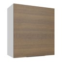 Ver imagem 1 de Armário Aéreo Madesa Stella 60 cm 1 Porta Branco/Rustic