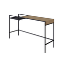 Ver imagem 2 de Aparador Industrial Retrô Madeira/Aço 140cm York Bege/Hanover/Preto
