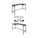 Ver imagem 7 de Aparador Industrial Retrô Madeira/Aço 140cm York