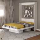 Ver imagem 1 de Cama Articulada de Casal com 2 Nichos CM8016 Branco