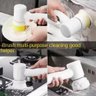 Escova de Limpeza Eletrica Lava Loucas Banheiro Azulejos 5 em 1 Mop Carpete Sofa sem Fio - 3