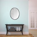Ver imagem 3 de Espelho Oval com Moldura de Alumínio 50cm x 40cm Decore Pronto