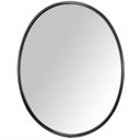 Ver imagem 1 de Espelho Oval com Moldura de Alumínio 50cm x 40cm Decore Pronto