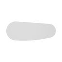 Ver mais imagens de Escrivaninha Mesa Orgânica Curva Diretor Ovale 183cm Marrom e Branco Artany