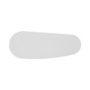 Ver mais imagens de Escrivaninha Mesa Orgânica Curva com Escritório e Home Office Refinado Ovale 4 Gavetas 183cm Carvalho E Branco