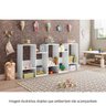 Estante Infantil Montessoriana Teen Play com 5 Nichos - Branco - 5