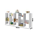Ver imagem 4 de Estante Infantil Montessoriana Teen Play com 5 Nichos - Branco
