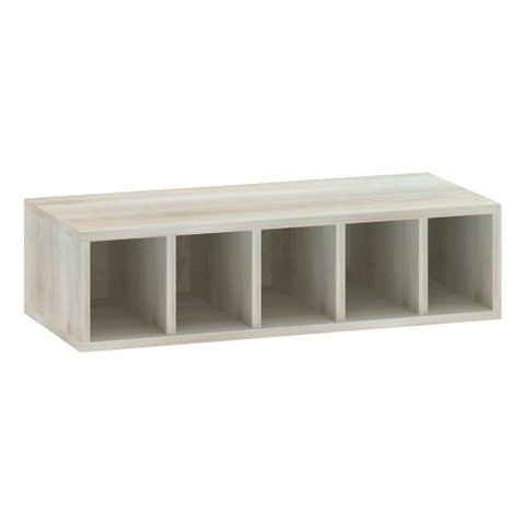 Nicho Garrafeiro Horizontal Luciane 70 Cm Lis Legno Crema