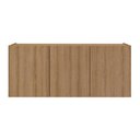 Ver imagem 5 de Rack para Tv até 32 Polegadas com 3 Portas Suspenso Multimóveis Mp1066 Rustic