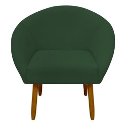 Poltrona Decorativa para Sala Recepção Manicure Consultório Stella Suede - 4