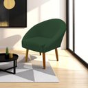 Ver imagem 1 de Poltrona Decorativa para Sala Recepção Manicure Consultório Stella Suede