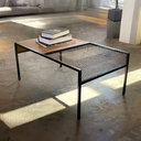 Ver imagem 6 de Mesa de Centro Industrial Retrô Madeira/Aço York Marrom