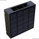 Ver imagem 1 de Arandela Solar Led 2 Fachos Ajustáveis 2w 3000k Ip65 Iluminação Externa Sustentável