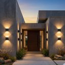 Ver imagem 7 de Arandela Solar Led 2 Fachos Ajustáveis 2w 3000k Ip65 Iluminação Externa Sustentável