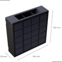 Ver imagem 5 de Arandela Solar Led 2 Fachos Ajustáveis 2w 3000k Ip65 Iluminação Externa Sustentável