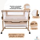 Ver imagem 5 de Berco Co-Sleeper Premium Amadeirado com Balanco Mosquiteiro