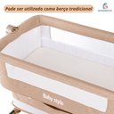 Ver imagem 7 de Berco Co-Sleeper Premium Amadeirado com Balanco Mosquiteiro