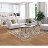 Tapete Sala Classico Oriental 100X150 Cm Tipo Belga 72 Bege - 6
