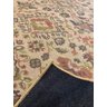 Tapete Sala Classico Oriental 100X150 Cm Tipo Belga 72 Bege - 4