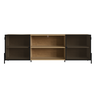 Rack Industrial Retrô para TV até 70 Polegadas 2 Portas 2 Nichos 180cm York - 2