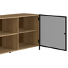 Rack Industrial Retrô para TV até 70 Polegadas 2 Portas 2 Nichos 180cm York - 9