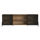 Ver mais imagens de Rack Industrial Retrô para TV até 70 Polegadas 180cm 2 Portas 2 Nichos York Marrom