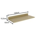 Ver imagem 2 de Tampo P/balcão de Cozinha 120cm 100% Mdf Phoenix Móvel na Caixa