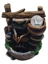 Ver imagem 4 de Fonte de Água Decorativa Led Cascata Paisagem Relaxante 26048 Tronco