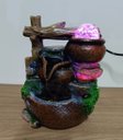 Ver imagem 5 de Fonte de Água Decorativa Led Cascata Paisagem Relaxante 26048 Tronco