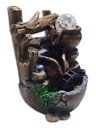 Ver imagem 3 de Fonte de Água Decorativa Led Cascata Paisagem Relaxante 26048 Tronco