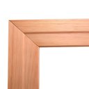 Ver imagem 1 de Guarnição / Alizar para Portas de Madeira Bico de Pato de Eucalipto de 6 Cm