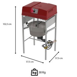 Misturador Industrial The Mix Progás Prmq-15 G2 Bivolt 15 Litros 50-60hz C/ Queimador Simples - 2