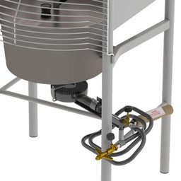 Misturador Industrial The Mix Progás Prmq-15 G2 Bivolt 15 Litros 50-60hz C/ Queimador Simples - 4