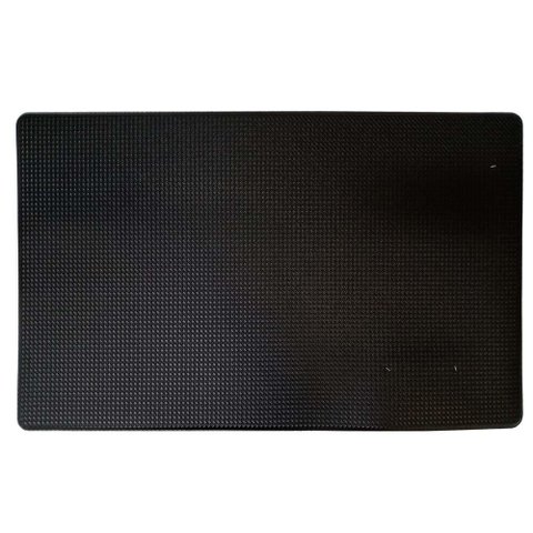 Tapete para Cozinha Premier Liso Preto 0,46X0,76M - Niazitex