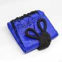 Ver imagem 2 de Rede de Dormir Descanso Nylon Garimpeira Camping Azul