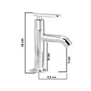 Ver imagem 6 de Torneira Abs Lavatório Bancada Concept Metais 9011